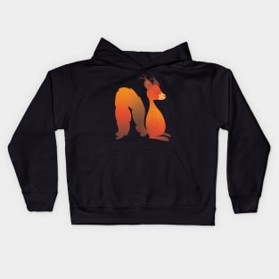 Animal Alphabet N - Nutter Kids Hoodie